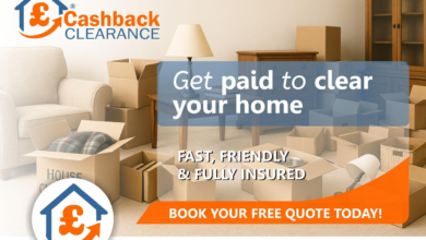 cash paid for house clearance