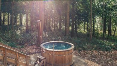 luxury glamping uk with hot tub