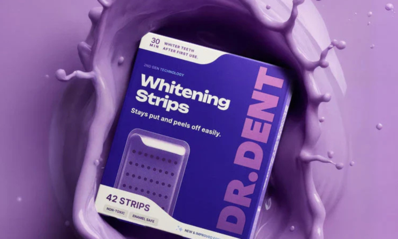 dr dent whitening strips