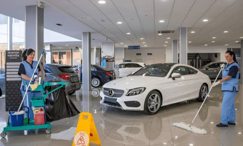 car dealership cleaning service